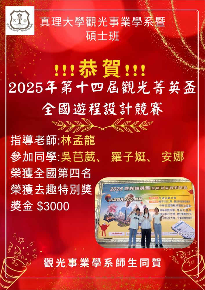 全國第四名圖片