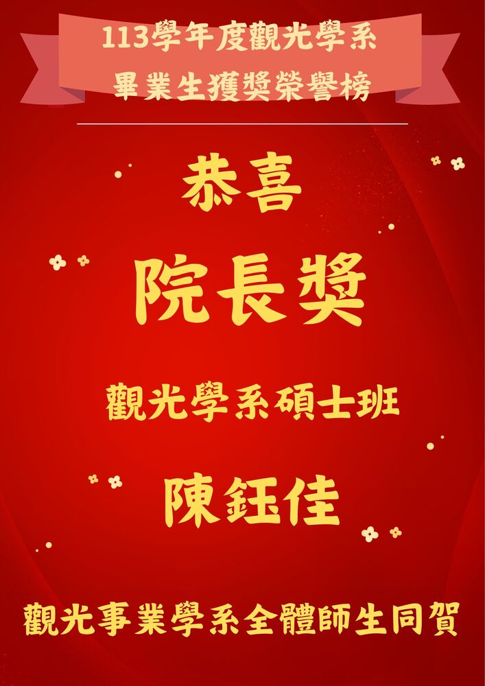 院長獎